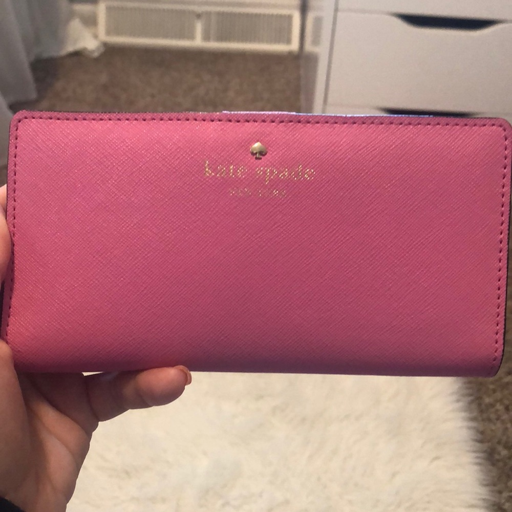 Hot Pink Kate Spade wallet